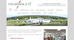 Desktop Screenshot of fourage-cti.fr